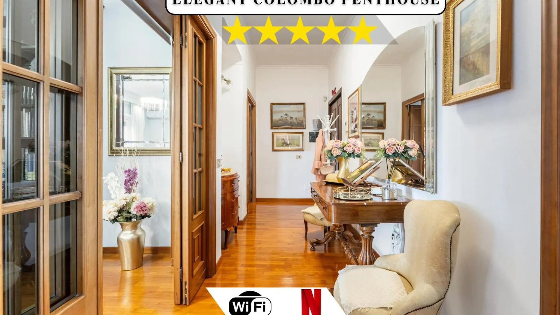 Guest house Colombo Penthouse Wi Fi Netflix Ac Hotel Rome